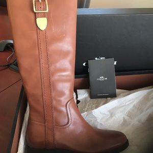Coach Easton Tall Boots. Size 7
